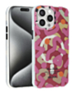Graffiti Design with Wireless Charging Magnetic Case - PINK for iPhone 13 Pro Max (Only Ground Shipping)