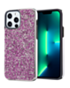 Bling Diamond Dual Layer Protection Case - PINK for iPhone 13 Pro (Only Ground Shipping)