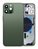 Back Housing Frame with Small Components Pre-Installed for iPhone 13 Pro Max (NO LOGO) (US Version) (ALPINE GREEN)