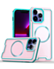 Non-Slip Translucent Matte Wireless Charging Case (TEAL) for iPhone 13 Pro Max (Only Ground Shipping)