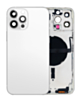 Back Housing Frame with Small Components Pre-Installed for iPhone 13 Pro Max (NO LOGO) (International) (SILVER)