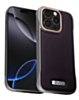EVO Carbon Design Leather Slim Case - PURPLE for iPhone 13 Pro Max (Only Ground Shipping)