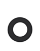 Medium Hole Camera Lens with Adhesive Tape for iPhone 13 Pro Max / 13 Pro (Pack of 10) (Premium)