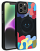 Happy Face Wireless Charging Case - BLACK for iPhone 13 Pro Max (Only Ground Shipping)