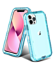 Transparent Shockproof Case - LIGHT BLUE for iPhone 11 Pro Max (Only Ground Shipping)
