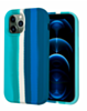 Dual Layer Serrated Case - RAINBOW GREEN for iPhone 13 Pro (Only Ground Shipping)