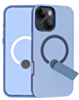 Shockproof Rugger Magnetic Case with Kickstand (BLUE) for iPhone 13 / 14 (Only Ground Shipping)