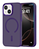 New Magnetic Wireless Charging Case with IC Chip (PURPLE) for iPhone 13 / 14 (Only Ground Shipping)