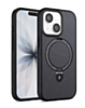 Magnetic Kickstand Case with Carbon Fiber (BLACK) for iPhone 13 / 14 (Only Ground Shipping)