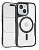 Glossy & Transparent Magnetic Case - BLACK for iPhone 13 / 14 (Only Ground Shipping)