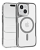 Glossy & Transparent Magnetic Case - SILVER for iPhone 13 / 14 (Only Ground Shipping)