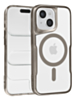 Glossy & Transparent Magnetic Case - TITANIUM for iPhone 13 / 14 (Only Ground Shipping)