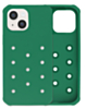 Charm Built Silicone Case (DARK GREEN) for iPhone 13 / 14 / 16e / 17e (Only Ground Shipping)