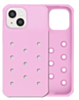Charm Built Silicone Case (LIGHT PURPLE) for iPhone 13 / 14 / 16e / 17e (Only Ground Shipping)