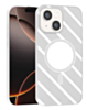 Magnetic Mirror Phone Case with Wireless Charging - WHITE for iPhone 13 / 14 (Only Ground Shipping)