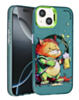 Animal Graffiti Design Wireless Charging Case - Style 10 for iPhone 13 / 14 / 16e / 17e (Only Ground Shipping)