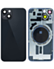 Back Glass with MagSafe Magnet for iPhone 14 (NO LOGO) (MIDNIGHT)