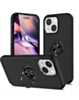 Dual Layer Case with Magnetic Ring - BLACK for iPhone 13 / 14 (Only Ground Shipping)