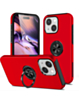 Dual Layer Case with Magnetic Ring - RED for iPhone 13 / 14 (Only Ground Shipping)