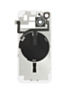 Clear Back Glass with Wireless NFC and MagSafe Magnet for iPhone 14 (NO LOGO) (STARLIGHT)