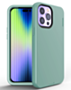 Silicone Design Heavy Duty Case - GREEN for iPhone 14 Pro Max (Only Ground Shipping)