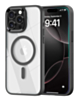 Shiny Magnetic Clear Cases (BLACK) for iPhone 14 Pro Max (Only Ground Shipping)