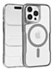 Glossy & Transparent Magnetic Case - SILVER for iPhone 14 Pro Max (Only Ground Shipping)