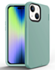 iPhone 14 Plus / 15 Plus Silicone Design Heavy Duty Case - GREEN (Only Ground Shipping)