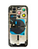 Back Housing Frame with Small Components Pre-Installed for iPhone 14 Pro (NO LOGO) (US Version) (SPACE BLACK)