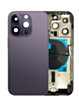 Back Housing Frame with Small Components Pre-Installed for iPhone 14 Pro (NO LOGO) (US Version) (DEEP PURPLE)