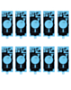 Back Adhesive Tape for iPhone 14 Plus (Pack of 10)
