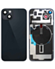 Back Glass with MagSafe Magnet & NFC & Flashlight Flex for iPhone 14 Plus (MIDNIGHT) (NO LOGO)