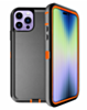 Heavy Duty Case for iPhone 14 Pro Max (BLACK & ORANGE) (Only Ground Shipping)