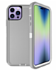 Heavy Duty Case for iPhone 14 Pro (GRAY & WHITE) (Only Ground Shipping)