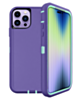 Heavy Duty Case for iPhone 14 Pro Max (PURPLE & TEAL) (Only Ground Shipping)