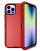 Heavy Duty Case for iPhone 14 Pro (RED & BLACK) (Only Ground Shipping)