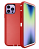 Heavy Duty Case for iPhone 14 Pro Max (RED & WHITE) (Only Ground Shipping)
