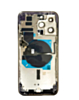 (DEEP PURPLE) Back Housing Frame with Small Components Pre-Installed for iPhone 14 Pro Max (NO LOGO) (US Version)