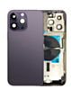 (DEEP PURPLE) Back Housing Frame with Small Components Pre-Installed for iPhone 14 Pro Max (NO LOGO) (US Version)