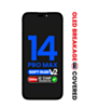 Grab the wholesale deals on the OLED Assembly for iPhone 14 Pro Max, aftermarket QV8 soft version 2, 120Hz, IC transfer eligible.