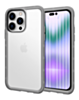 Acrylic Dual Layer Transparent Case - GRAY for iPhone 14 Pro (Only Ground Shipping)