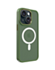 New Magnetic Wireless Charging Case - DARK GREEN for iPhone 15 (Only Ground Shipping)