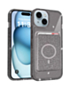 Glitter Magnetic Case with Wallet Slot for iPhone 17E / 16E / 15 / 14 / 13 (BLACK) (Only Ground Shipping)