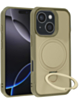 Shockproof Case with Magnetic Kickstand for iPhone 17E / 16E / 15 / 14 / 13 (KHAKI) (Only Ground Shipping)
