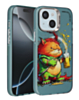 Animal Graffiti Design Wireless Charging Case - Style 10 for iPhone 15 (Only Ground Shipping)