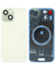 Back Glass with MagSafe Magnet for iPhone 15 (NO LOGO) (GREEN)