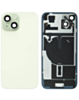 Back Glass with MagSafe Magnet & NFC & Flashlight Flex for iPhone 15 (NO LOGO) (GREEN)