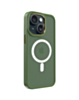 iPhone 14 Plus / 15 Plus New Magnetic Wireless Charging Case - DARK GREEN (Only Ground Shipping)