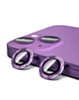 Stock up on the Metal Ring with HD Tempered Glass for iPhone 15 and 15 Plus in Purple.
