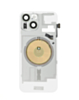 Clear Back Glass with Wireless NFC and MagSafe Magnet for iPhone 15 (NO LOGO) (GREEN)